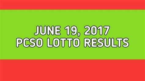 june 2017 swertres result